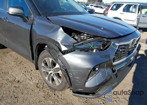 2025 Toyota Highlander Xle from USA, damaged, VIN 5TDKDRBH8SS590565